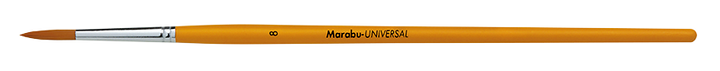 Marabu UINIVERSAL synthetic brush, shape: round