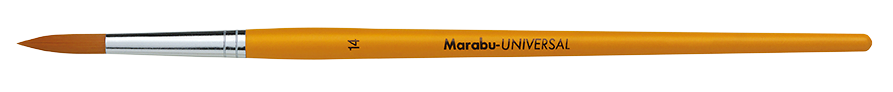 Marabu UINIVERSAL synthetic brush, shape: round