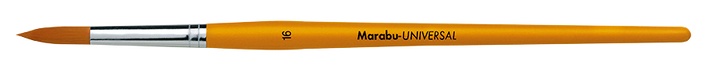 Marabu UINIVERSAL synthetic brush, shape: round