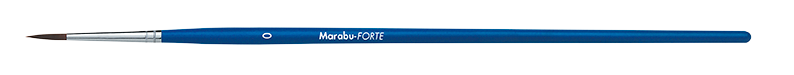 Marabu FORTE synthetic brush, round with strong bristles