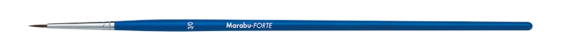 Marabu FORTE synthetic brush, round with strong bristles