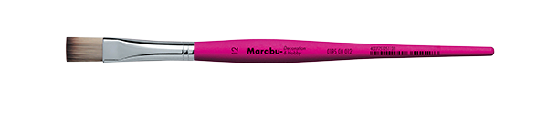 Marabu DECORATION&HOBBY synthetic brush, flat