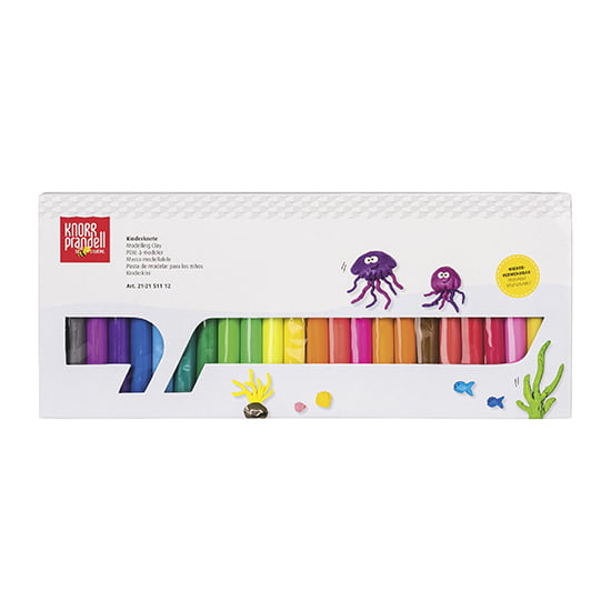Plastilīns Kids 500g (24 krāsas)