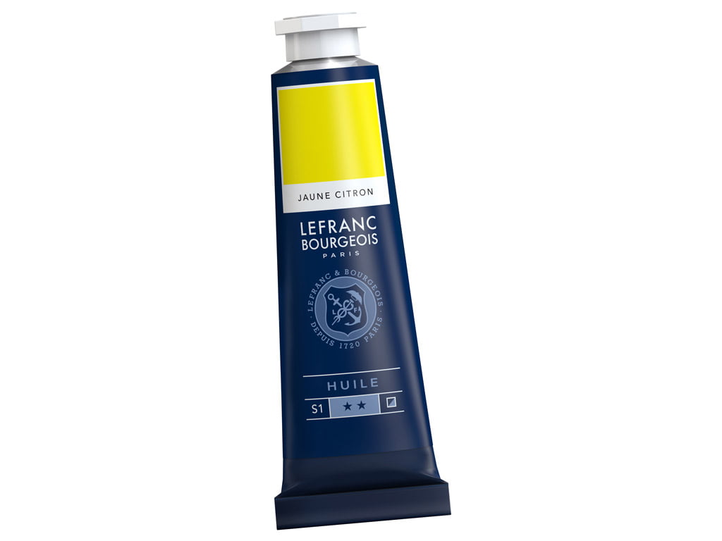 Eļļas krāsa LB Fine 40ml 169 lemon yellow