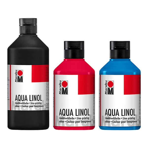 Marabu AQUA LINOL water-based printing ink