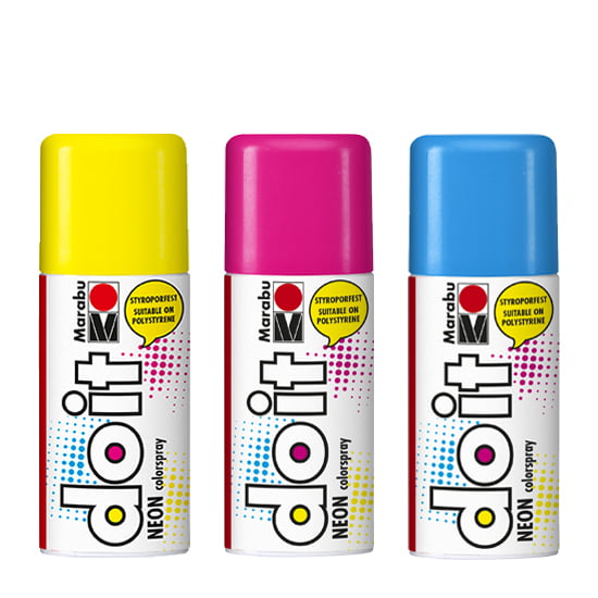 Krāsa aerosolā do it Neon 150ml 321 yellow
