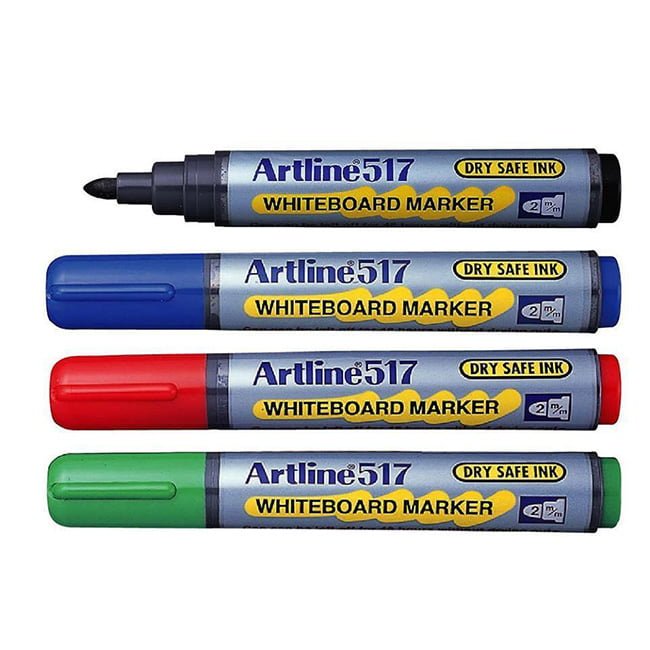 Artline 517 Whiteboard marker, round