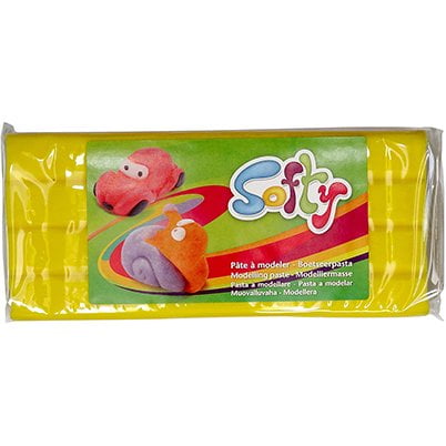 Plastilīns Darwi Softy 500g balta