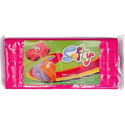 Plastilīns Darwi Softy 500g balta