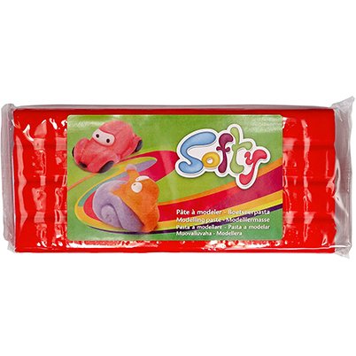 Plastilīns Darwi Softy 500g balta