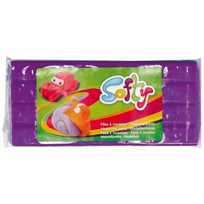 Plastilīns Darwi Softy 500g balta