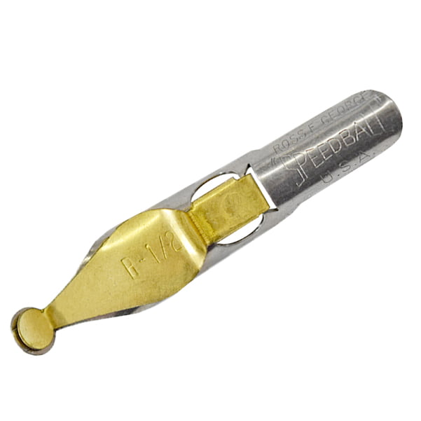 Speedball "B" Nib - round shape