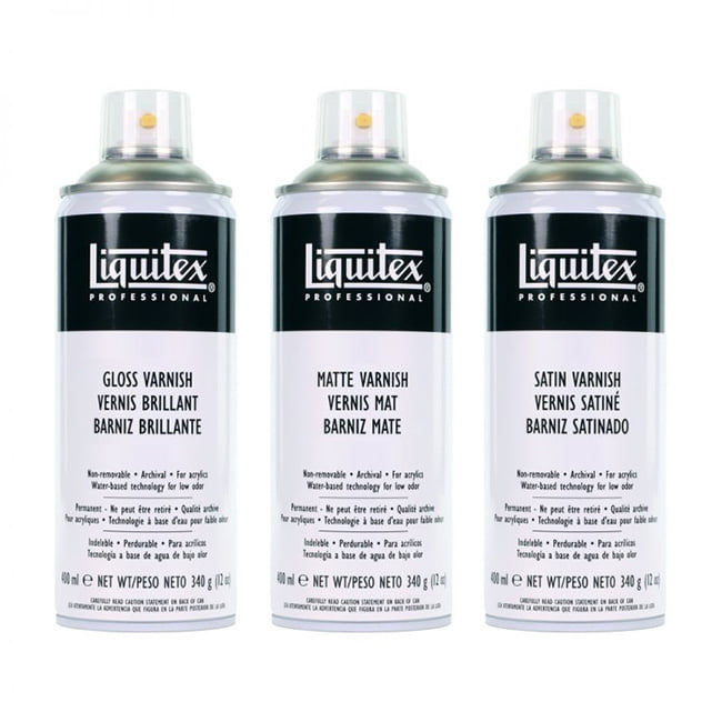 Laka Liquitex spīdīga 400ml aerosols