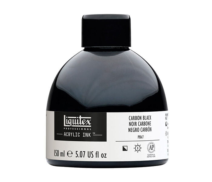 Radošo darbu galerija – attēls – Liquitex 150ml 337 carbon black